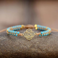 bracelet homme ou femme en pierre naturelle de turquoise