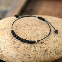 bracelet femme en pierres de lave