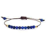 bracelet femme en pierres naturelles de lapis-lazuli