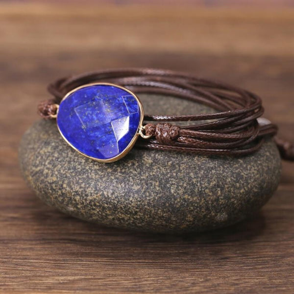 Bracelet Cahita : lapis-lazuli