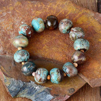 bracelet femme en pierres gemmes de jaspe