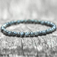 bracelet homme en pierre labradorite naturelle