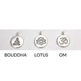 cymbole bouddha, lotus, om